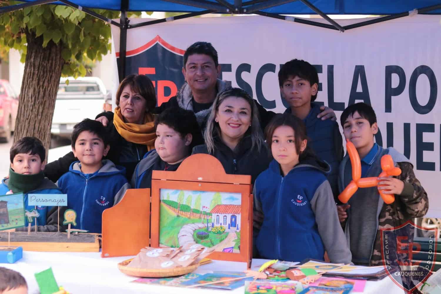 Actividad Día del Libro Plaza de Armas de Cauquenes