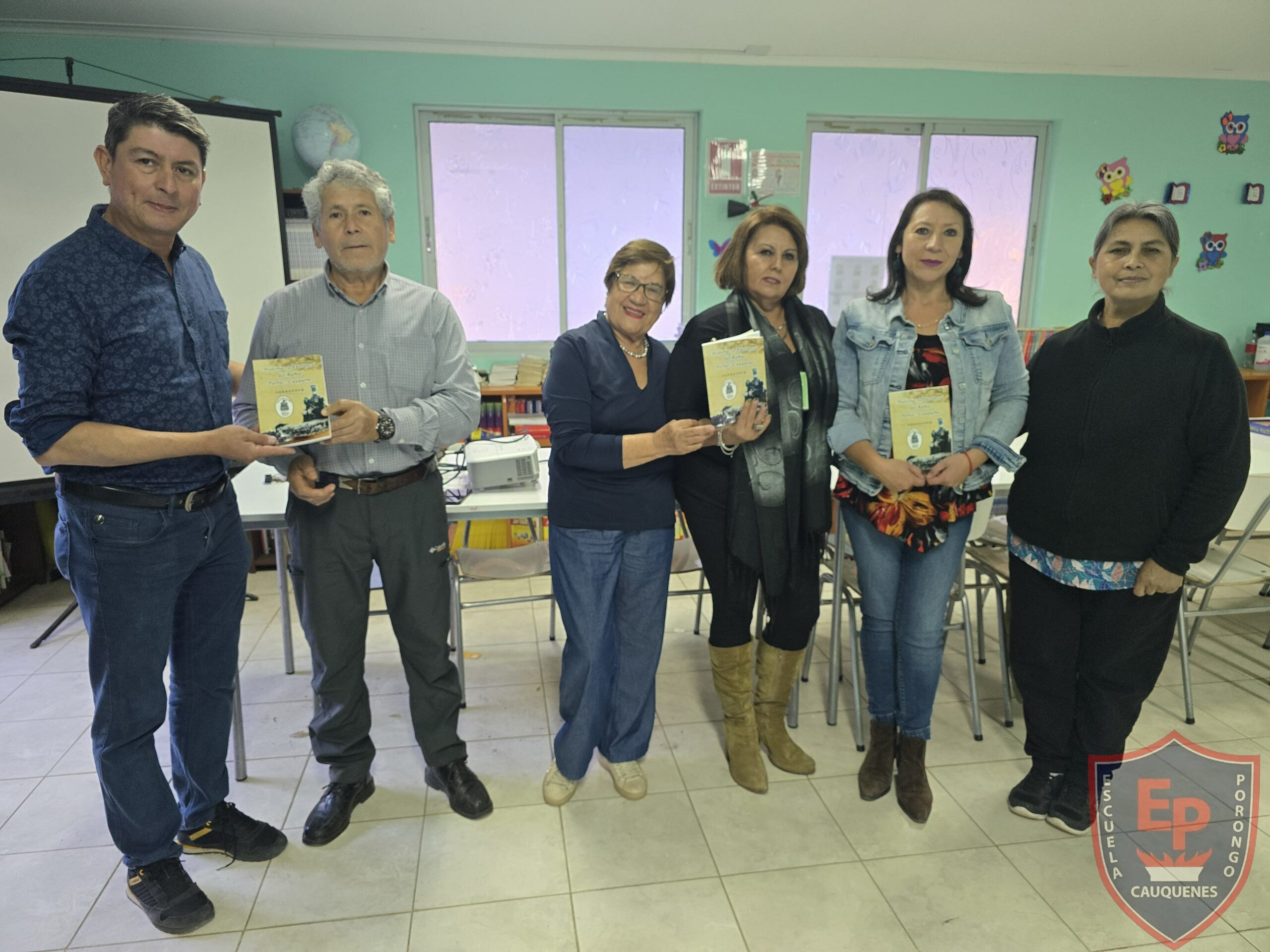 Agrupación cultural FERROCAUQ visita la escuela